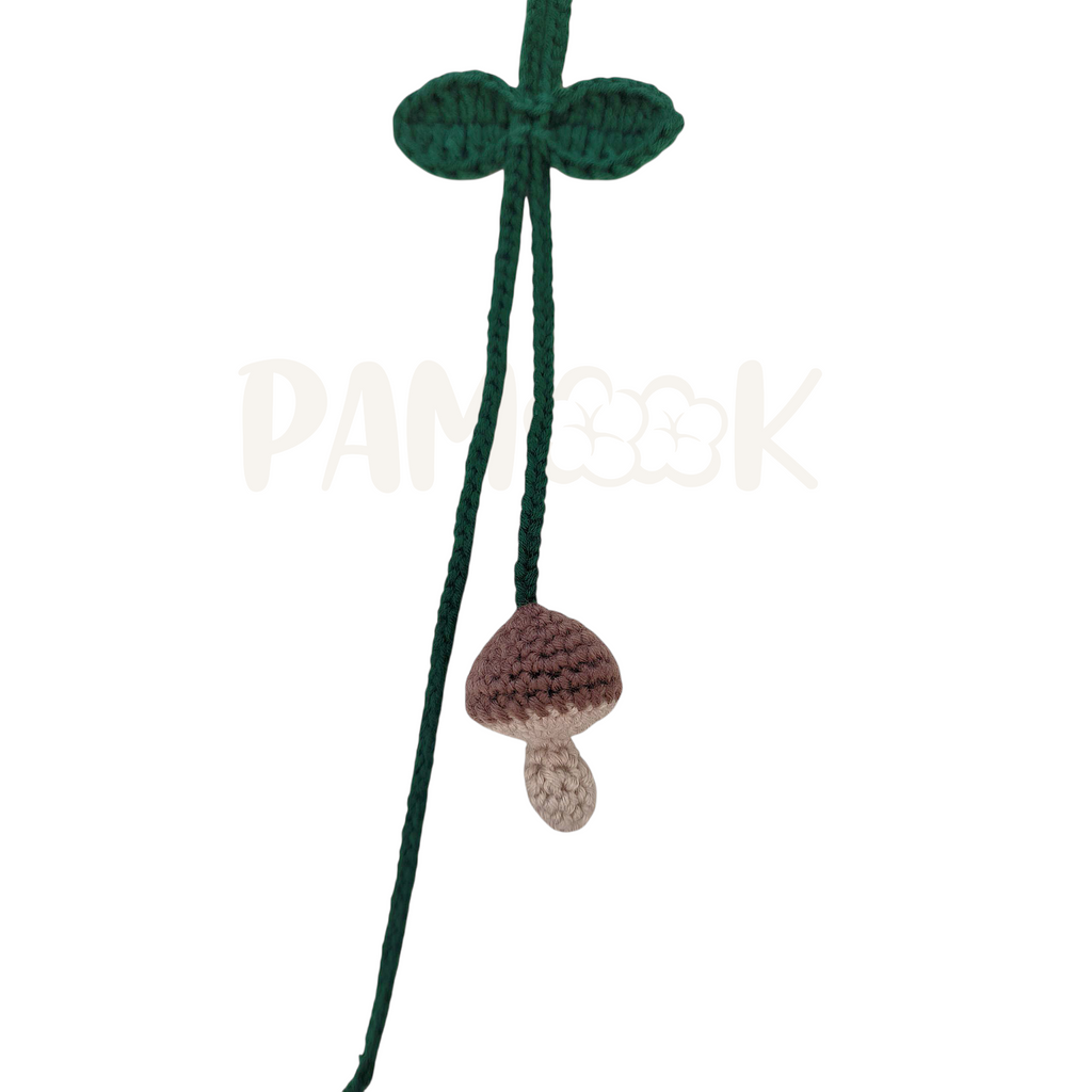 Attache-tétine champignon