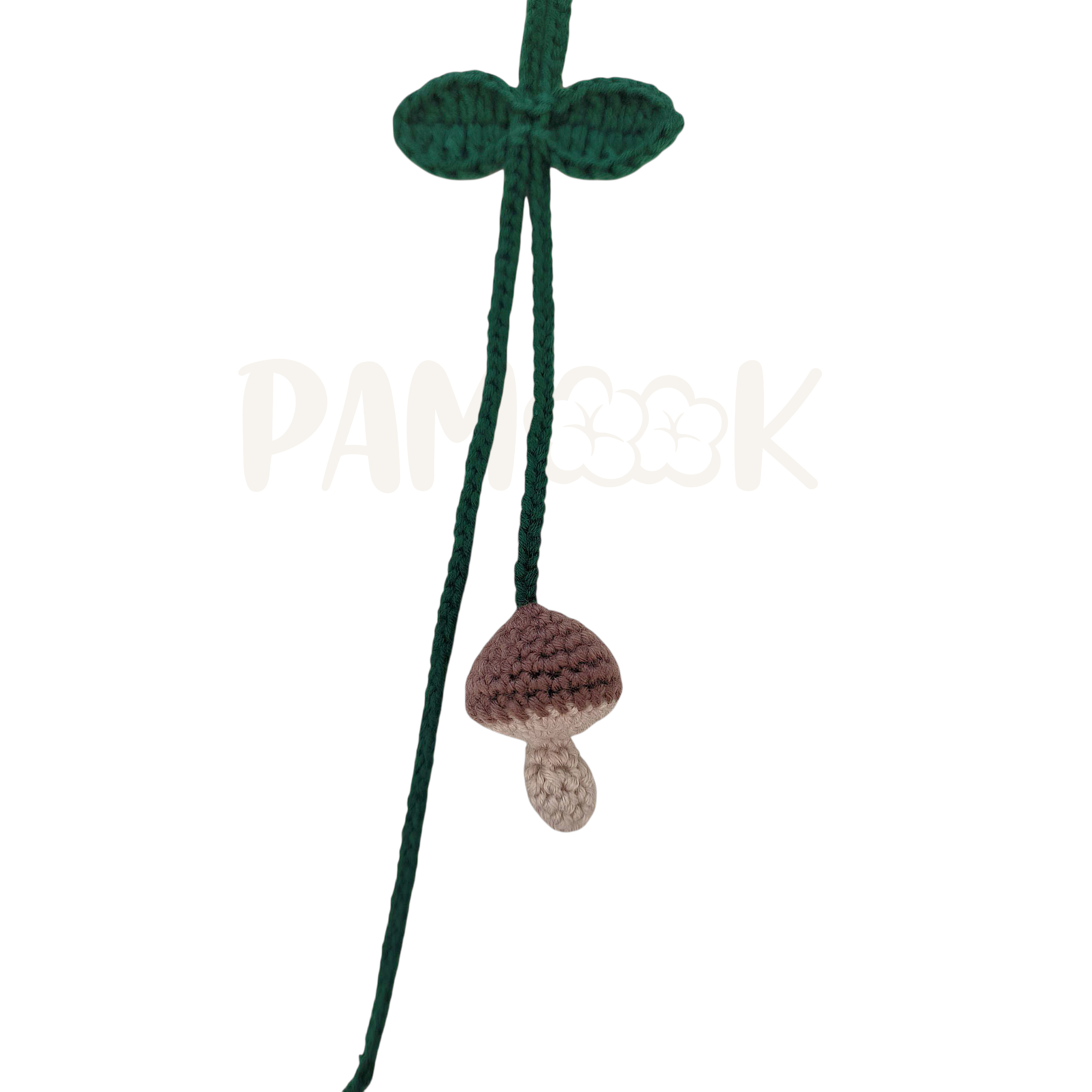 Attache-tétine champignon