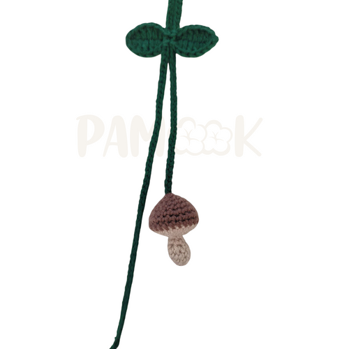 Attache-tétine champignon